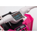 Elektrická Štvorkolka XMX630T - Ružová s prívesom